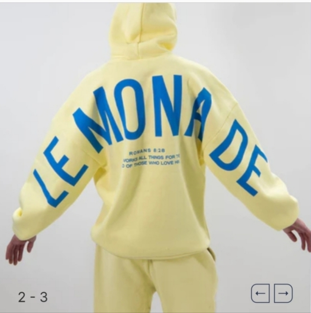 GLO Kingdom Lemonade Essential Hoodie. NWT In Original Packaging. Unisex.